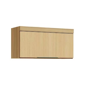 Armário Aéreo Cozinha Modulado Marquesa c/ 1 Porta Basculante 80 cm Nature - Nesher