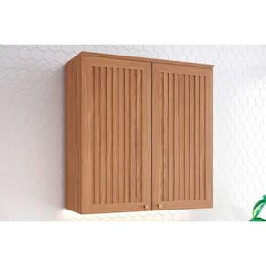 Módulos de Cozinha Henn Requinte Requinte c/ 2 Portas Ripadas 80cm Nature-Henn