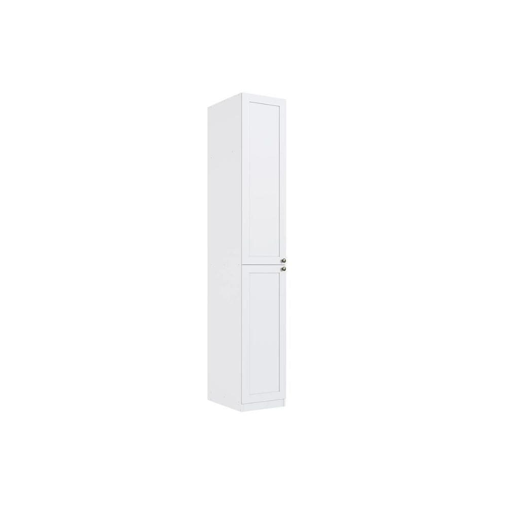 Guarda Roupa Modulado Infinity c/ 2 Portas e Prateleiras Branco - Genialflex