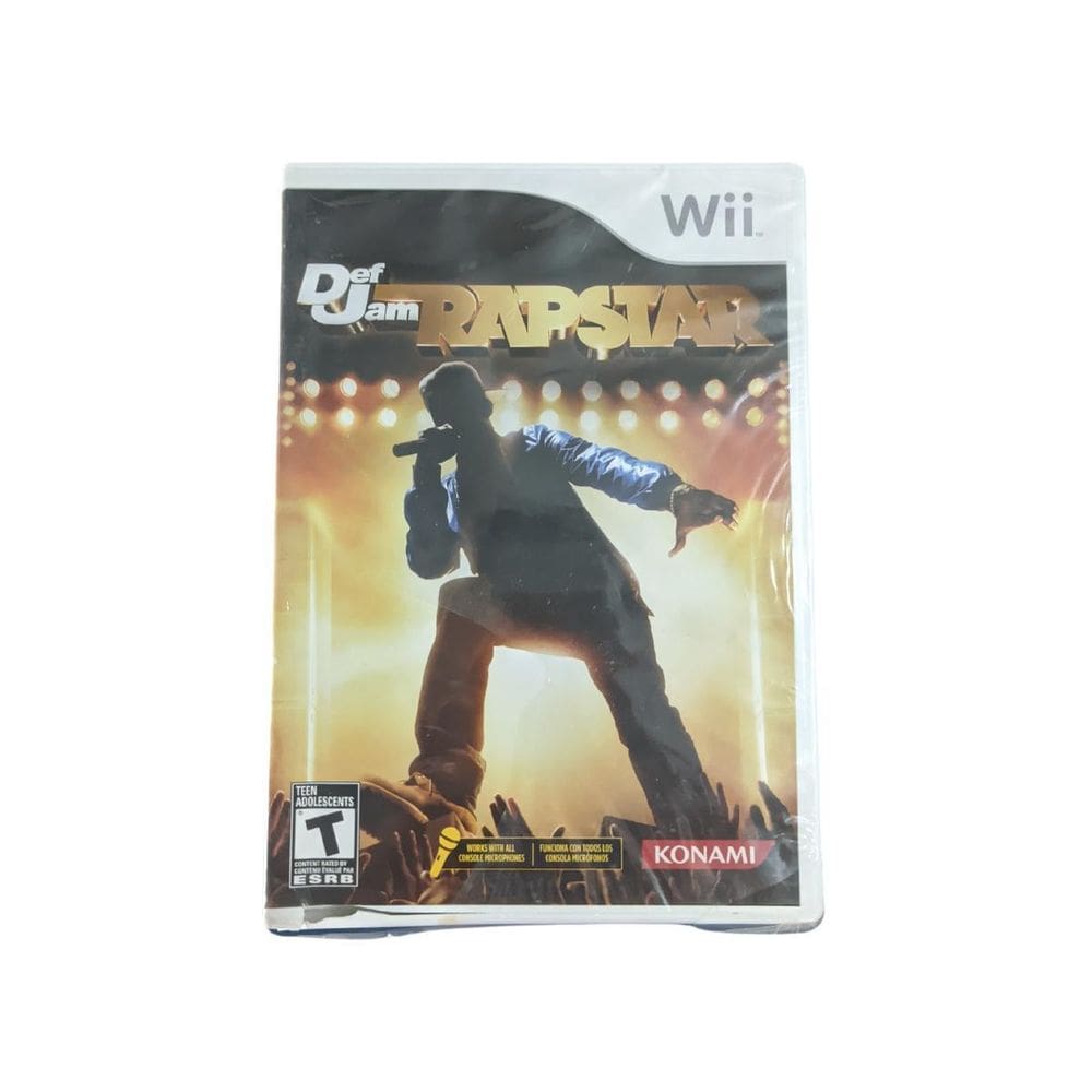 Jogo Def Jam Rapstar Wii- Leia