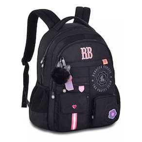 Mochila Escolar Juvenil Rebecca Bonbon Miçanga Feminina