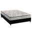 Cama Box Viúva: Colchão Espuma D33 D Angelis Anjos Orthosono + Base CRC Suede Black (128x188) - Blush