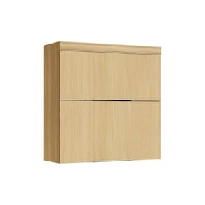 Módulo Cozinha Nesher Marquesa Armário c/ 2 Portas Basculante 80 cm Nature - Nesher