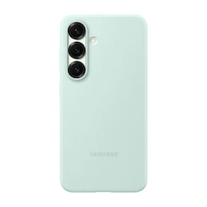 Capa Protetora Silicone Galaxy S25 - Verde Claro