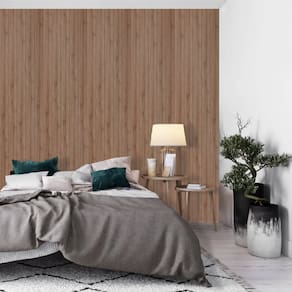 Painel Mdf Liso Carvalho 270x1,2x15 Cm Carvalho