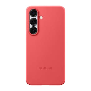 Capa Protetora Silicone Galaxy S25 - Vermelha