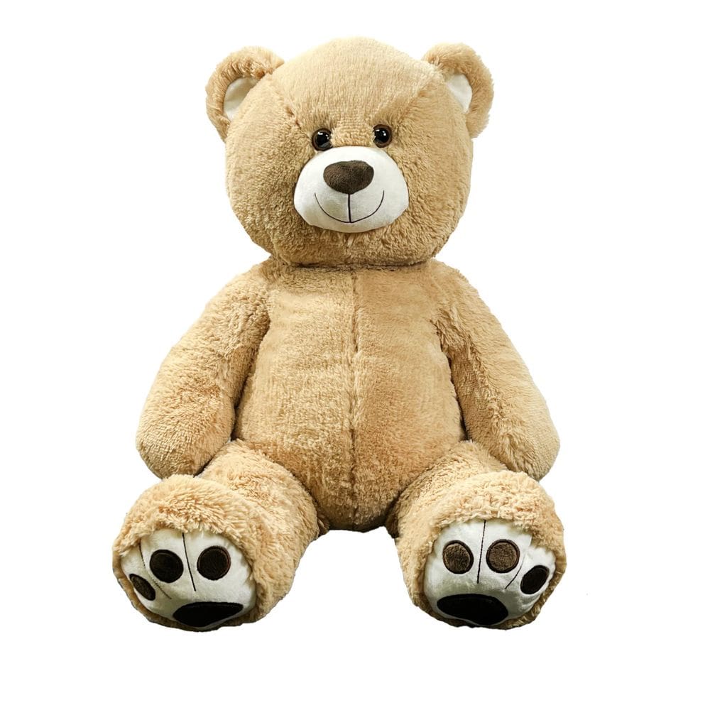 Ursinho de pelúcia Anico Giant 36 polegadas (90 cm) com patas bordadas