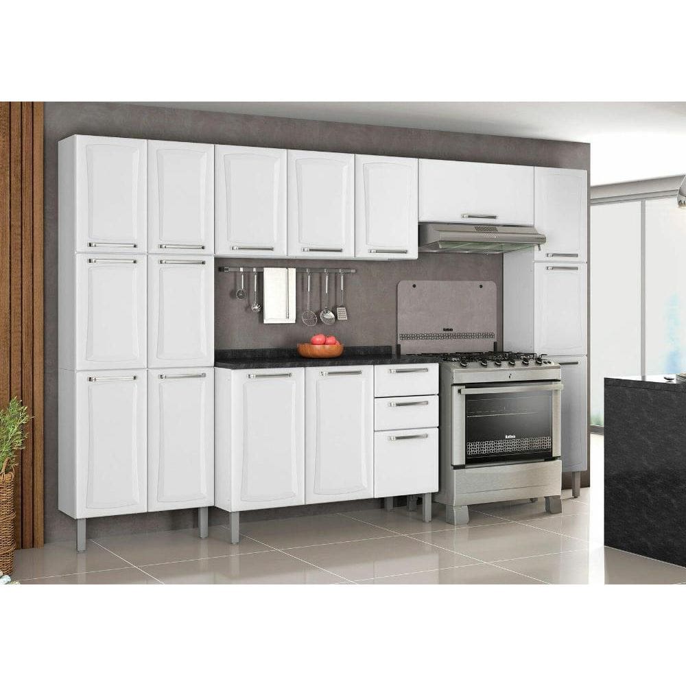 Cozinha Itatiaia Tarsila 320cm - Branca