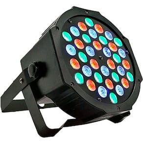 Canhão de Iluminação Lorben Slim Par 64 36 Leds 1W RGB Bivolt