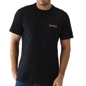 Camiseta Hurley Originals SM25 Masculina Preto