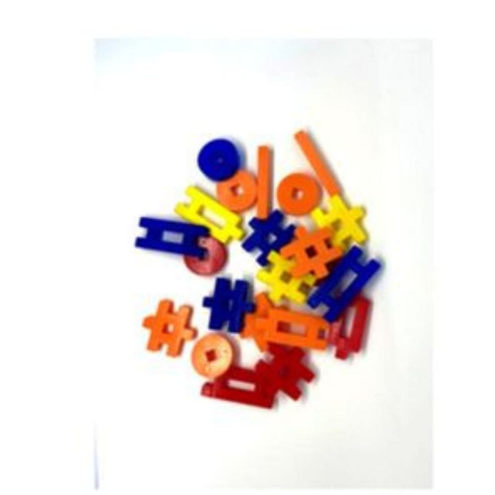 100 Lig Barras Monta Monta - Brinquedo Educativo para Crianças Criativas