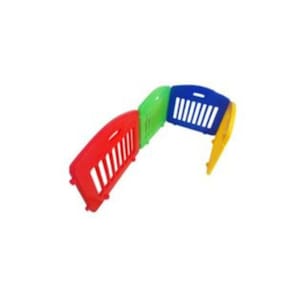 Kit Cercado Musical Infantil 90x60cm - Notas Musicais Colorido e Seguro
