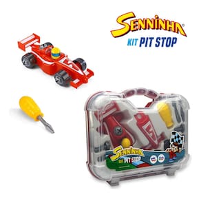 Maleta De Ferramentas Brinquedo Mecânico Infantil Senninha