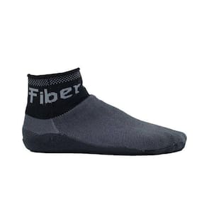 Sapatilha Fiber Multisports Cinza e Preto