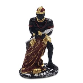 Estátua Imagem Orixá Exu Proteção dos Caminhos 10 cm