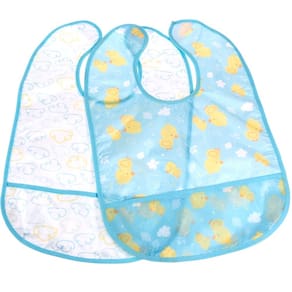 Kit 2 Babador Impermeável com Bolso Cata Migalha