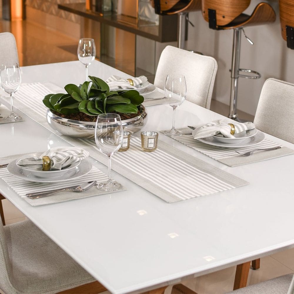 Trilho de Mesa 150x30 Fio Tinto Tessi