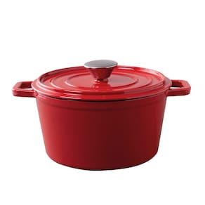 Caçarola Em Ferro Indução Sauté 26cm 4,8L Haus Concept Vermelho