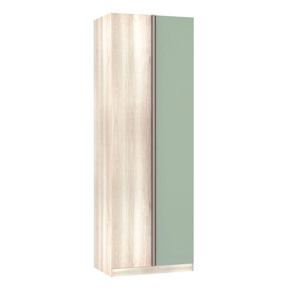 Guarda-Roupa Solteiro Luciane Canto Reto Direito E Esquerdo Prime Plus 1 Porta 80 Cm