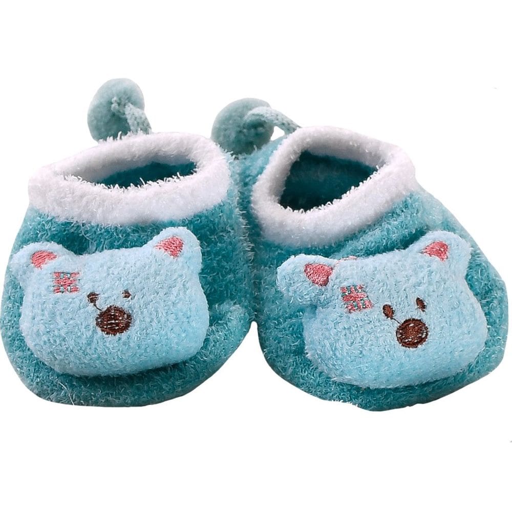 Pantufa Sapatilha Bebê Plush 100% Poliéster Antiderrapante