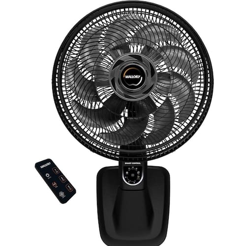 Ventilador De Parede 40cm 140w Control Remoto Mallory - 220V