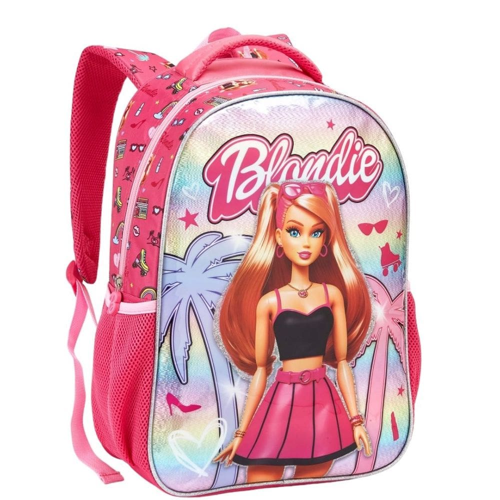 Mochila Escolar Infantil Da Barbiecore