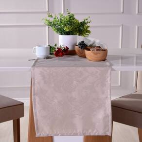 Trilho de Mesa 40x140 Damask Ligamento Cetim