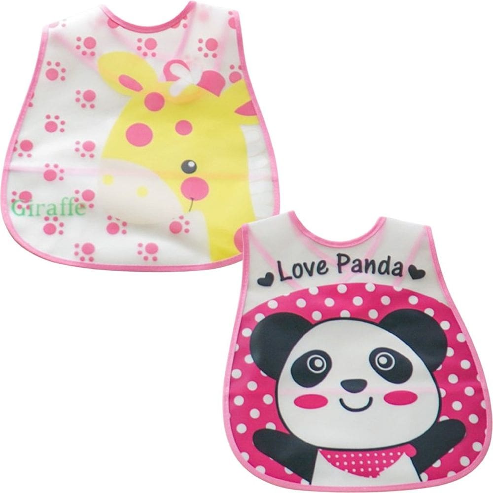 Kit 2 Babador Encanto para Bebê 45x28cm