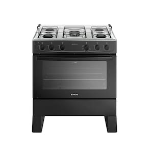 Fogão 5 Bocas com Mesa Inox Milão Plus 300001773 Atlas