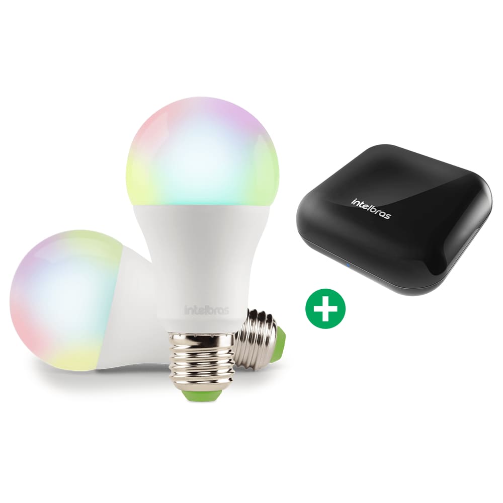 Kit Casa Inteligente 2 Lâmpadas Smart EWS 410 + Controle Remoto Universal MCR 1001