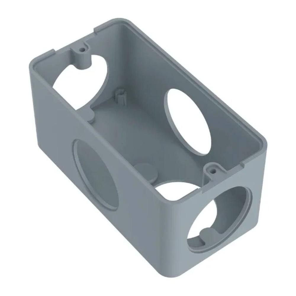 Caixa Condulete PVC 5 Entradas Konextop 1/2`` - 3/4`` Cinza