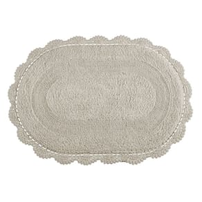 Tapete Crochê Dupla Face Oval 50x80cm - Kacyumara - Fend Chip