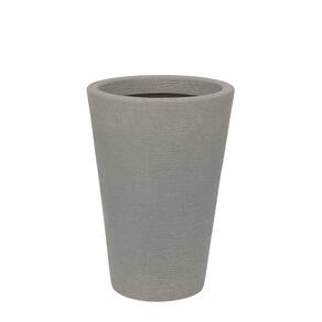 Vaso Terra Cone Fosco 38x55cm Granito Pedra