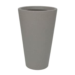 Vaso Terra Cone Fosco 48x76cm Granito Pedra
