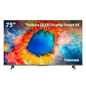 Smart TV Toshiba 75 Polegadas 4K QLED 75C450NS