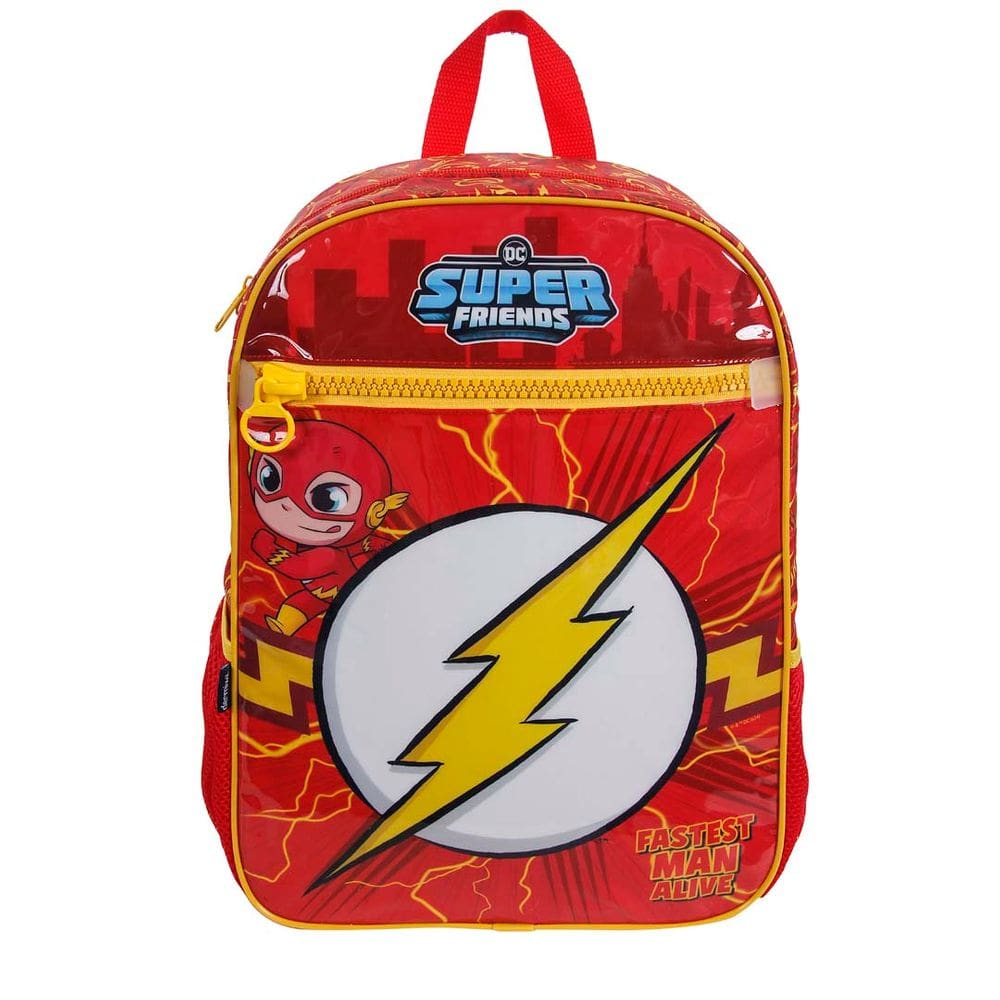 Mochila Escolar G Infantil Menino The Flash DC Superfriends