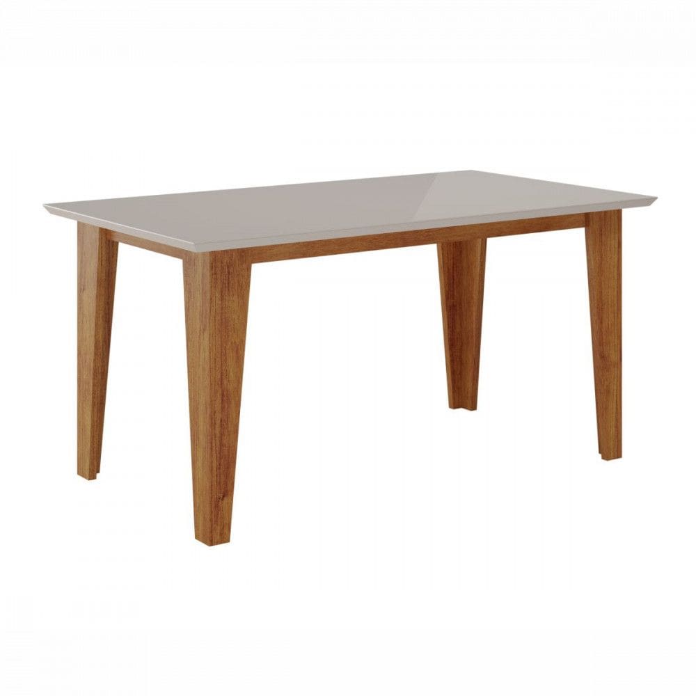 Mesa de Jantar Requinte 160x90cm Blonde Viero