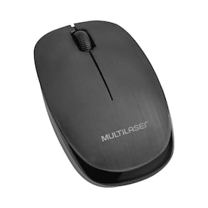 Mouse Ergonômico Standard 1200Dpi sem Fio Plug e Play USB Multi MO251