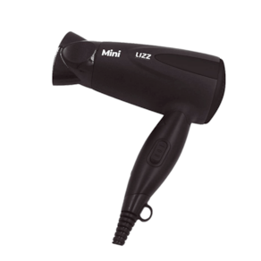 Lizz Mini Preto - Secador De Cabelo 1500 BIV