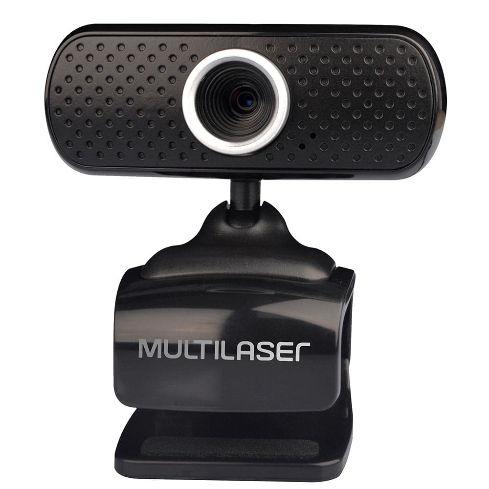 Webcam Computador Notebook 480P Plug & Play Sensor CMOS USB Multilaser WC051