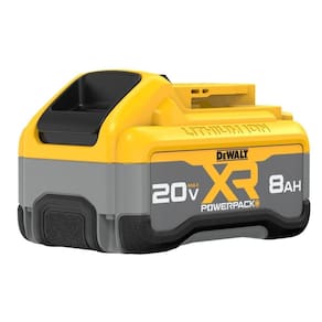 Bateria de ferramenta elétrica DEWALT 20V MAX XR POWERPACK 8.0Ah (DCB2108)