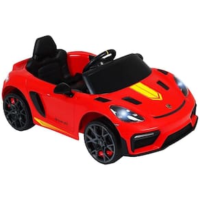 Carro Elétrico Infantil Porsche Spyder 718RS PX 12V Vermelho BEL