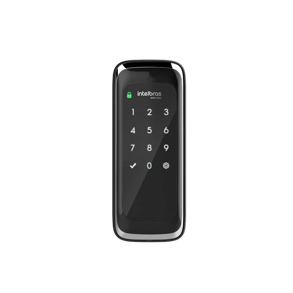 Fechadura Digital Inteligente de Sobrepor MFR 1001 Preto Intelbras