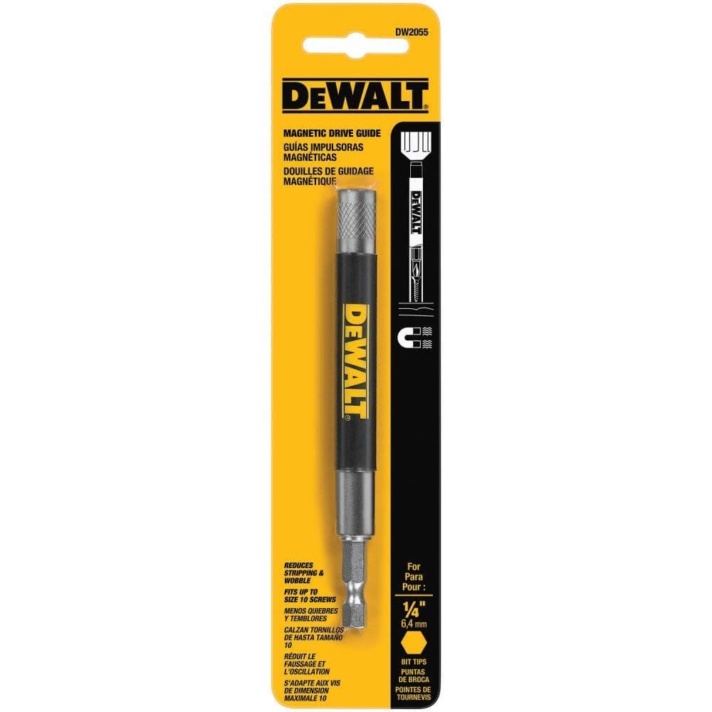 Porta-brocas magnético DEWALT DW2055 com guia autorretrátil