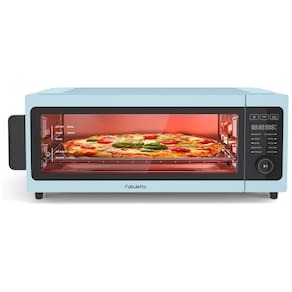 Forno Elétrico 10 em 1 com Controle de Temperatura, Capacidade de 16L e 10 Menus Predefinidos, 110V 1800W, Fabuletta, Azul Celeste