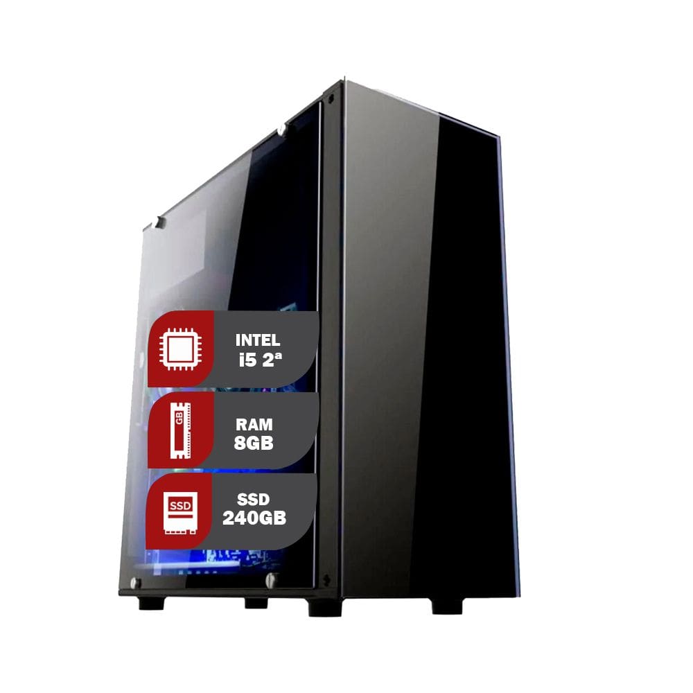 Pronto para Qualquer Desafio PC i5, SSD 240GB e 8GB RAM