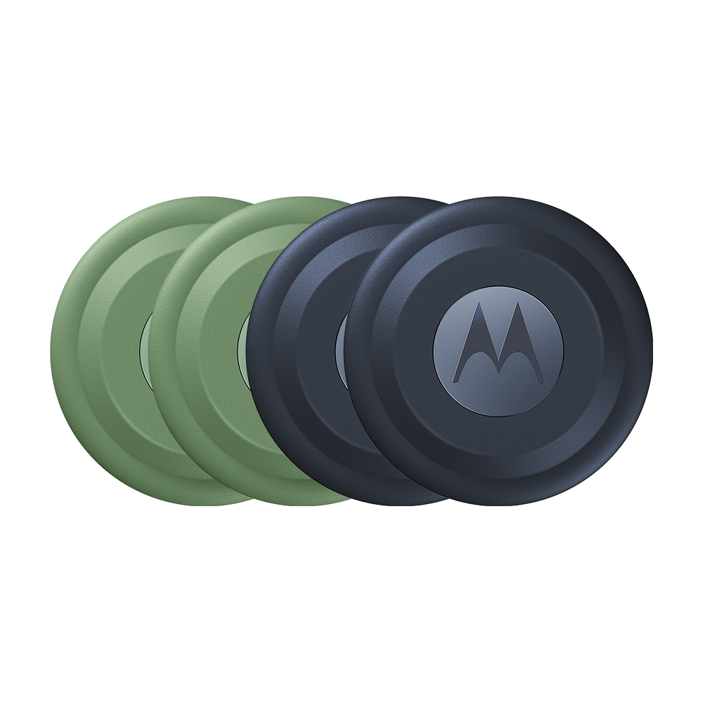 Moto Tag - Rastreador Motorola GPS Bluetooth e compativel com Android - 4 unidades