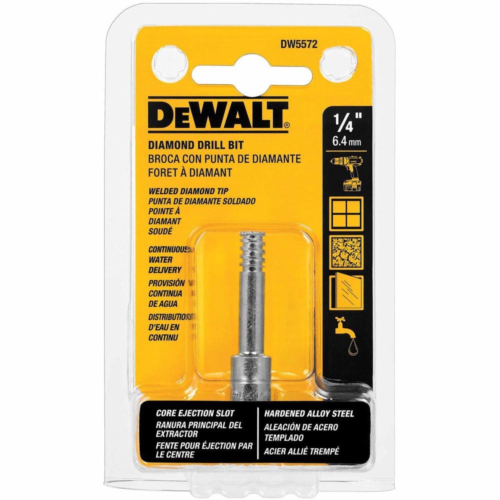 Broca para azulejos DEWALT DW5572 Diamond Tip 6,35 mm