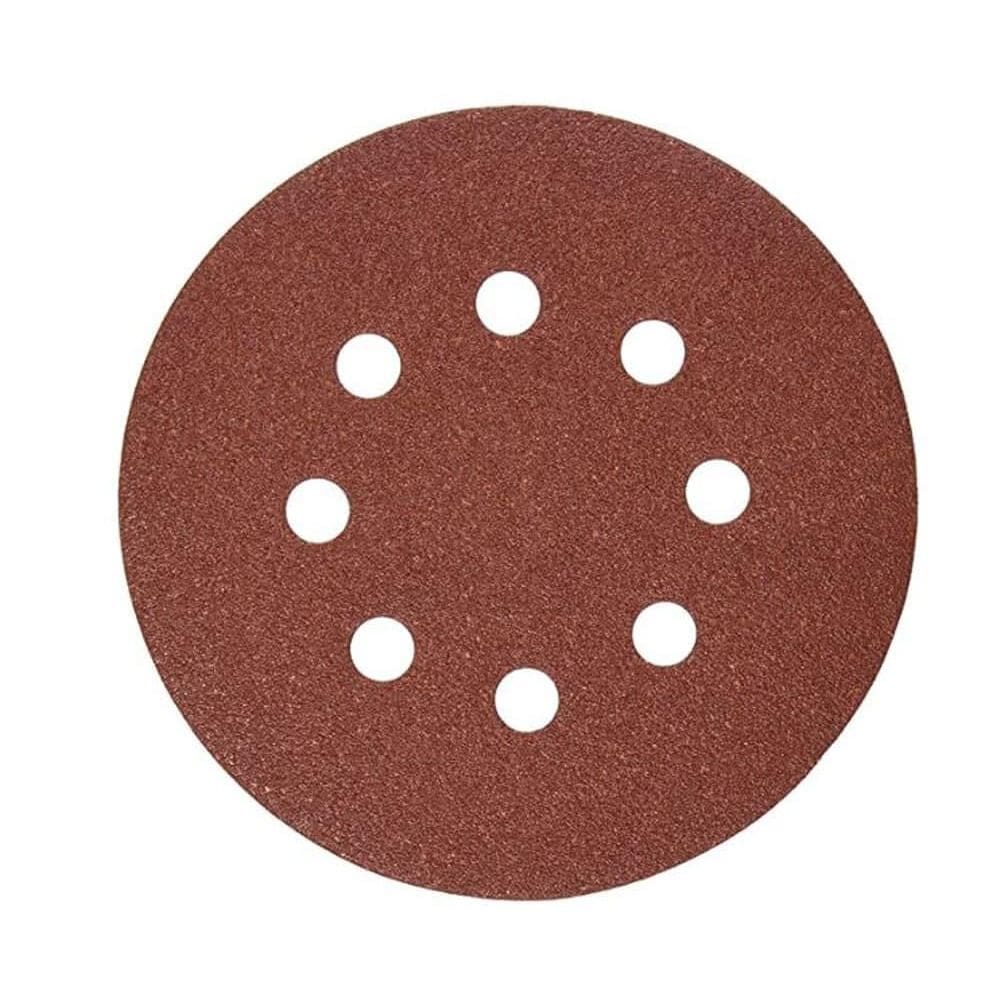 Lixa DEWALT DW4312 150 Grit Hook and Loop de 5 polegadas (pacote com 25)