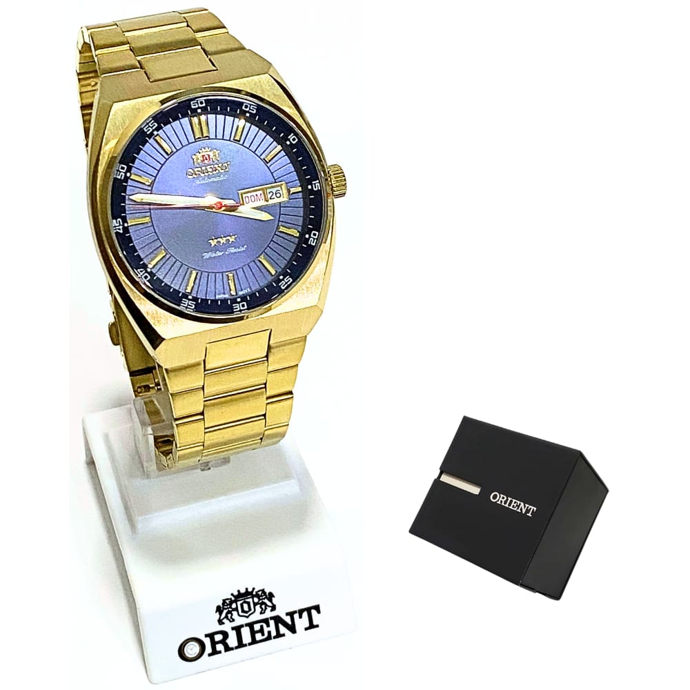 Relógio Orient Masculino Automático Analógico Dourado 469GP087F D1KX